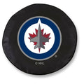 Black Vinyl Fitted Spare Car Tire Cover L17397
