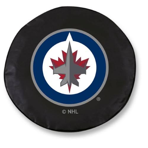 Black Vinyl Fitted Spare Car Tire Cover L17397