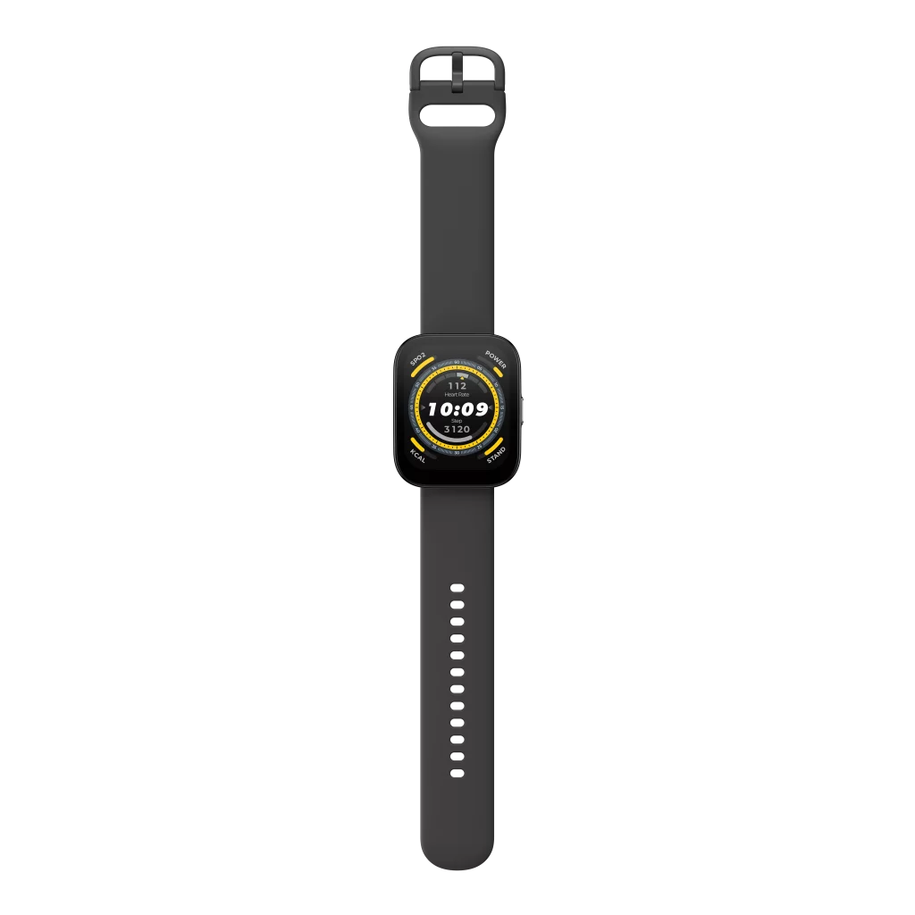 Soft Black Smart Watch with Ultra Large Screen & Bluetooth Calling P484