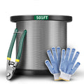 1/8" T316 Stainless Steel Cable with Cutter N93389