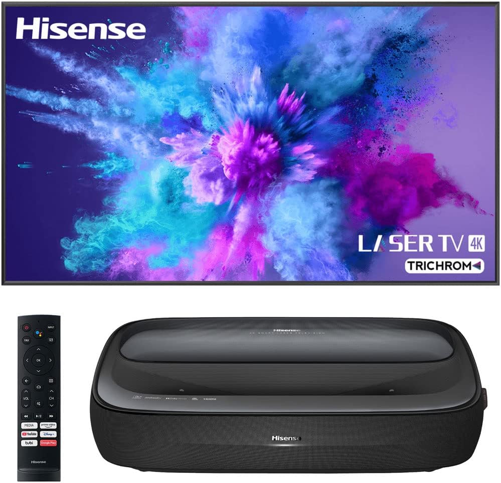 100" LASER TV 4K Projector & ALR Screen Bundle L462