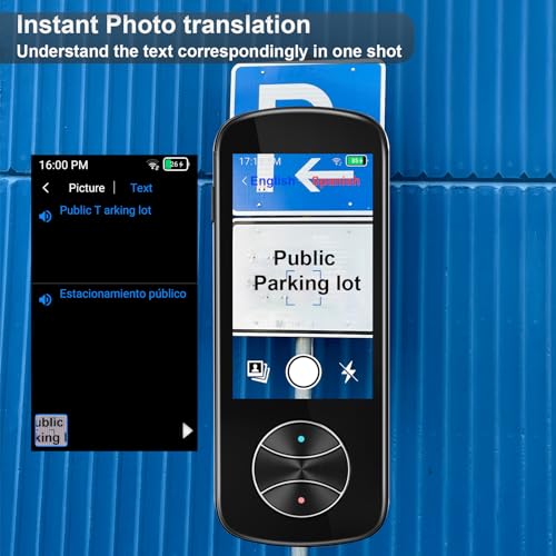 137+ Language Instant Two Way Translator Device T8334