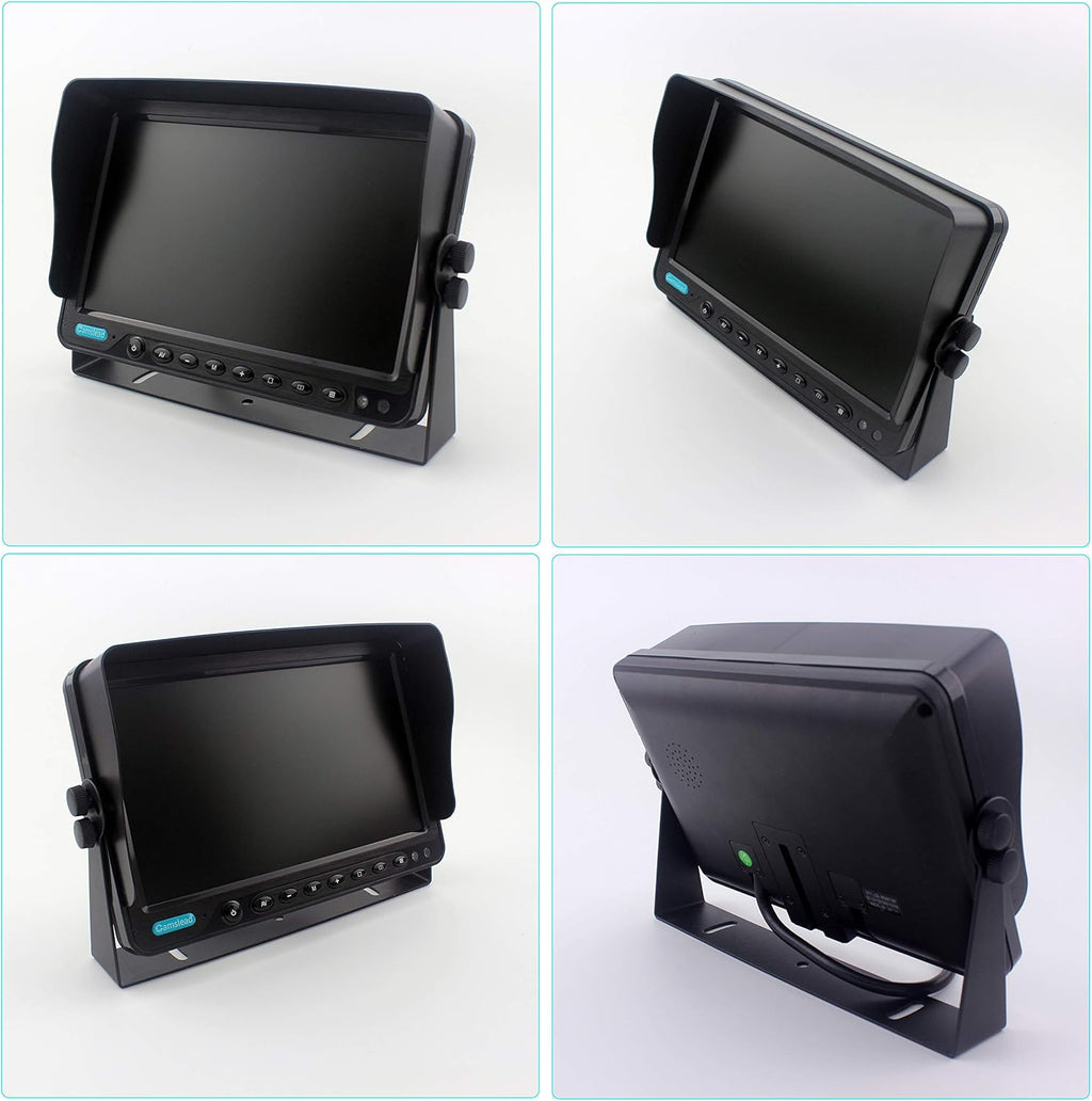 Heavy Vehicle Safety Camera System 9 inch Monitor with Quad Split Screen M4681