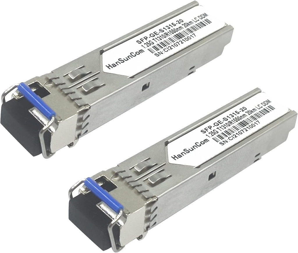 2 PCS Gigabit Fiber Optical Transceiver Connectors Z855