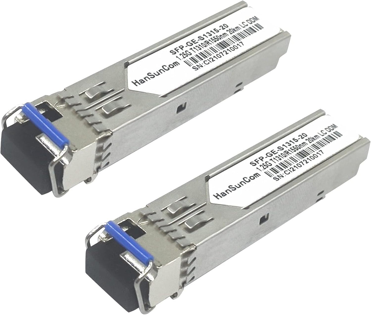 2 PCS Gigabit Fiber Optical Transceiver Connectors Z855