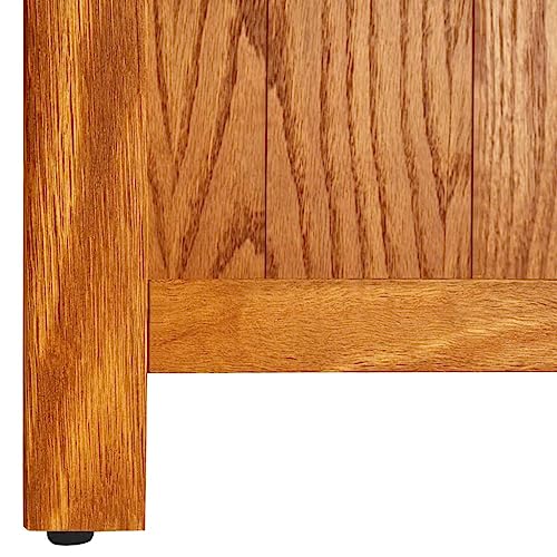 7-Tier Solid Oak Wood Bookcase R112964