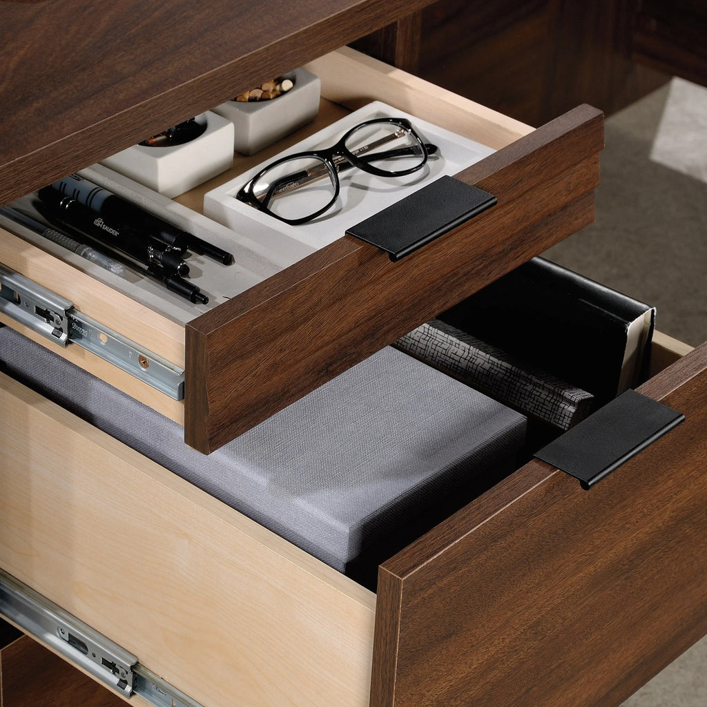 72" L-Shaped Engineered Wood Computer Desk K314