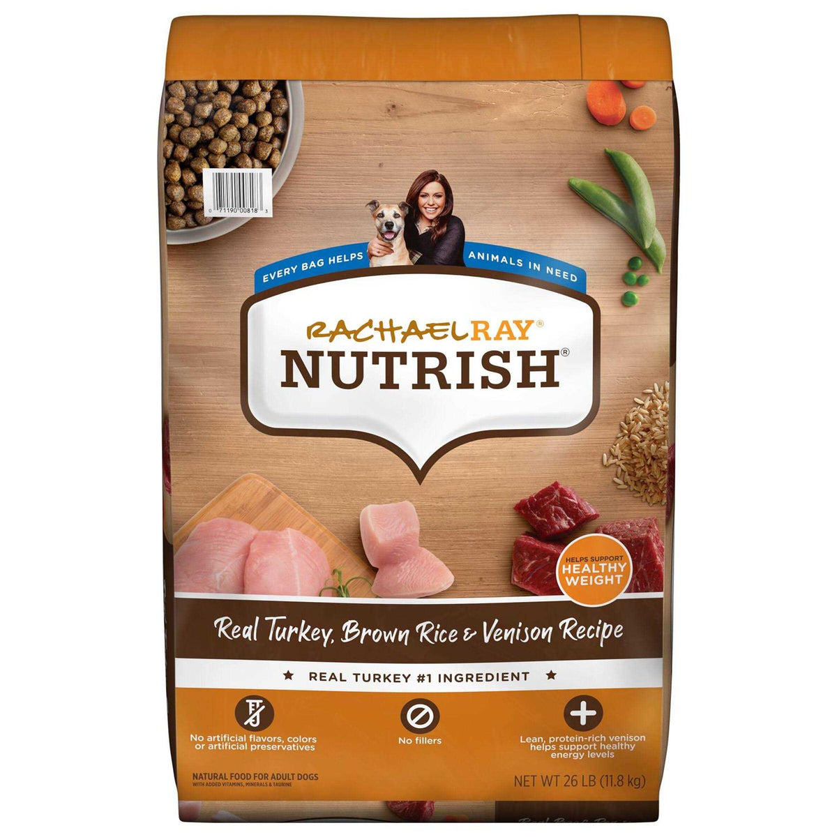 Turkey Brown Rice Dry Dog Food O21220