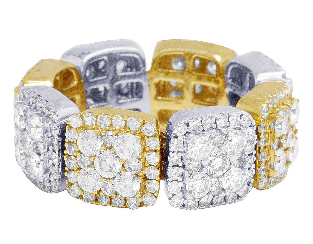 4.10 CT Diamond Eternity Band Ring W71262