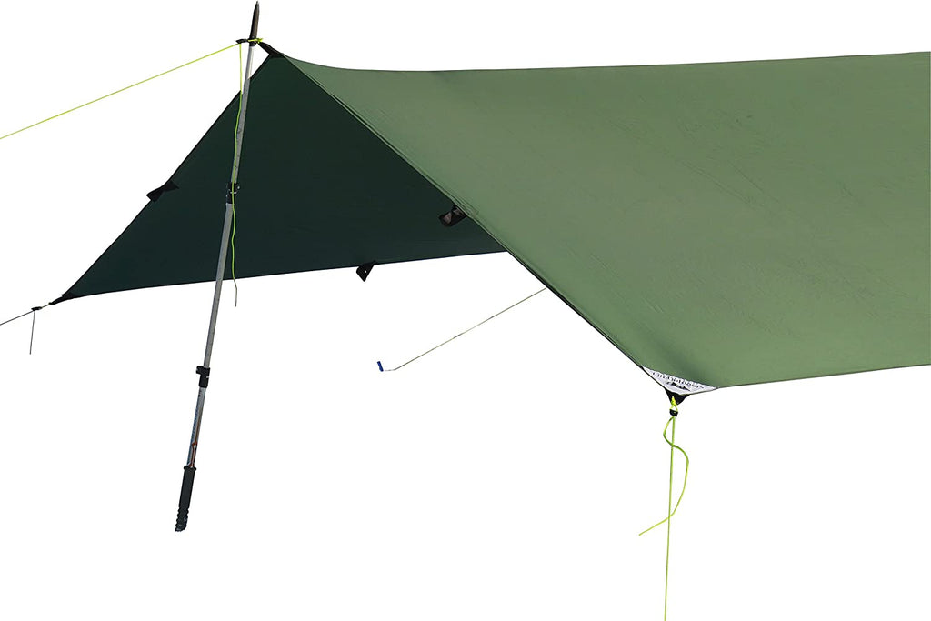 Grey 8' x 10' Ultralight Silnylon Tarp Y73979