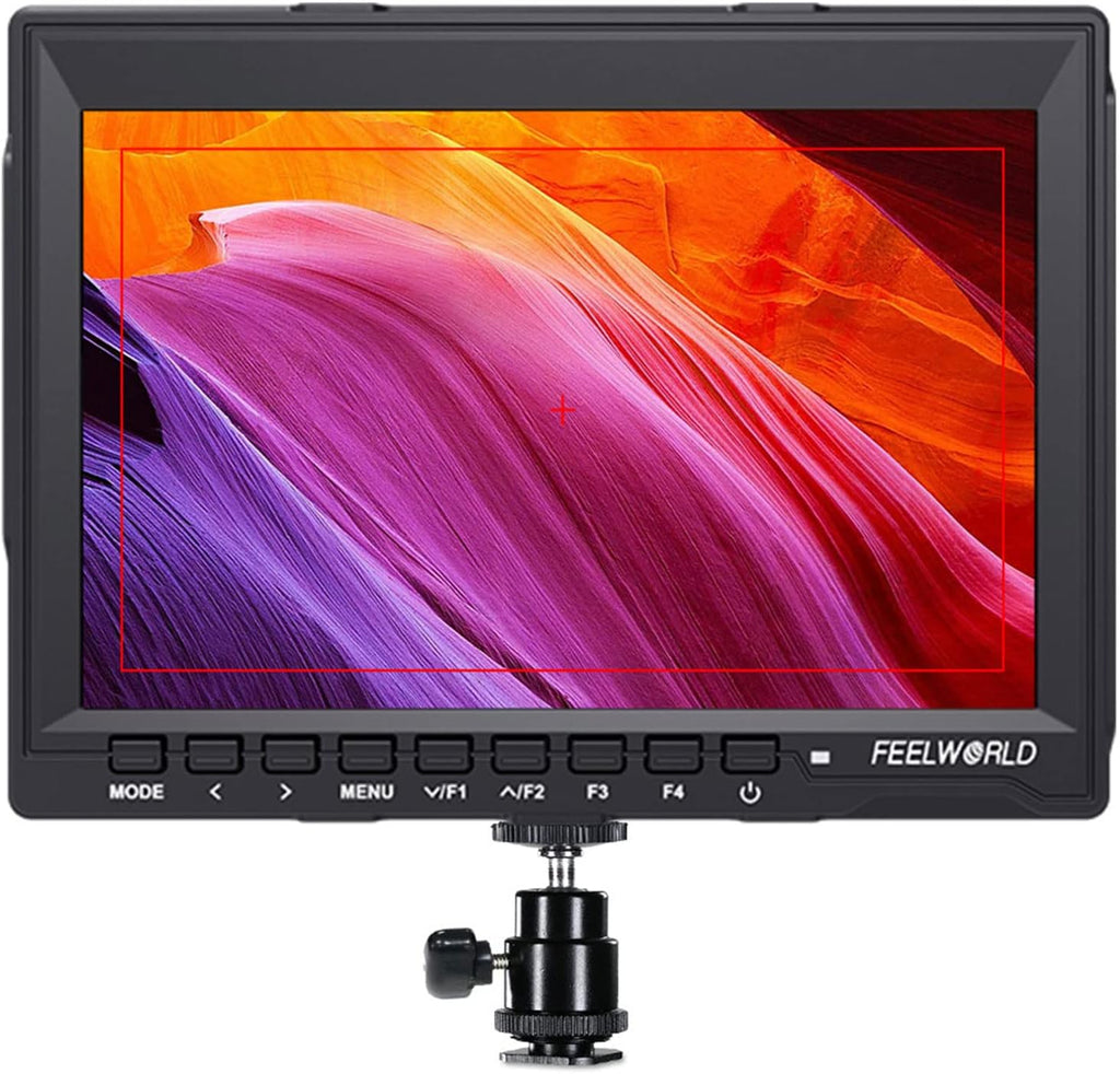 7 Inch DSLR Camera Field Monitor IPS 1280x800 4K HDMI with Sunshade C890393