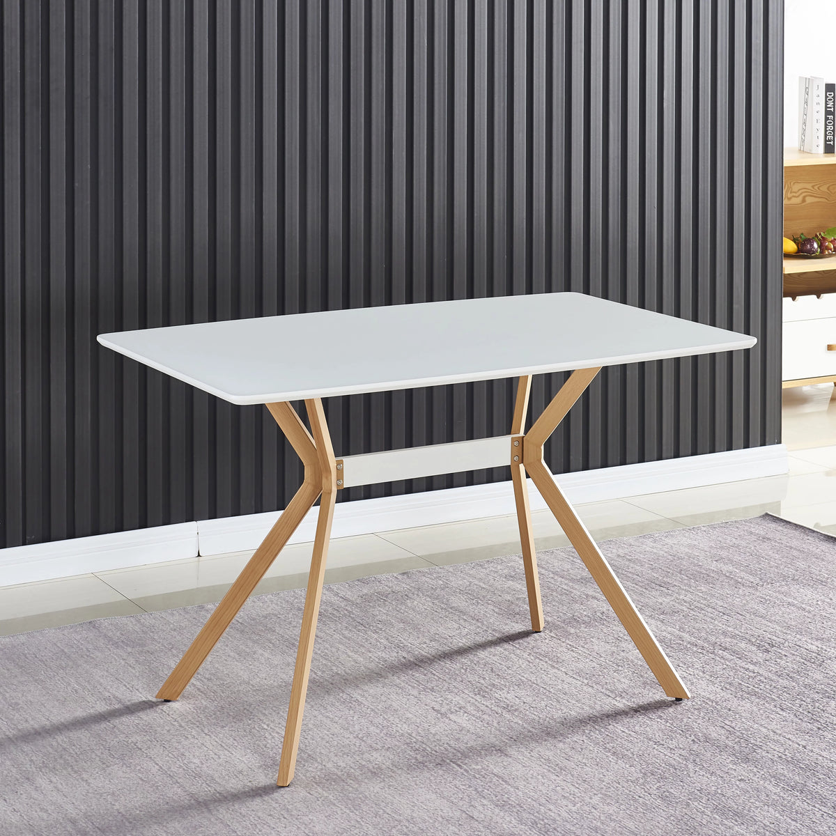 White Dining Table U381067
