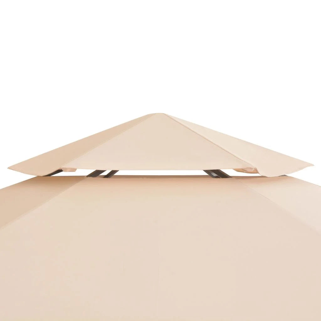 Beige Garden Marquee Gazebo Tent M968