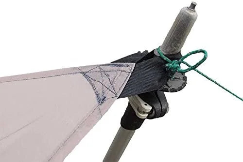 Grey 8' x 10' Ultralight Silnylon Tarp Y73979