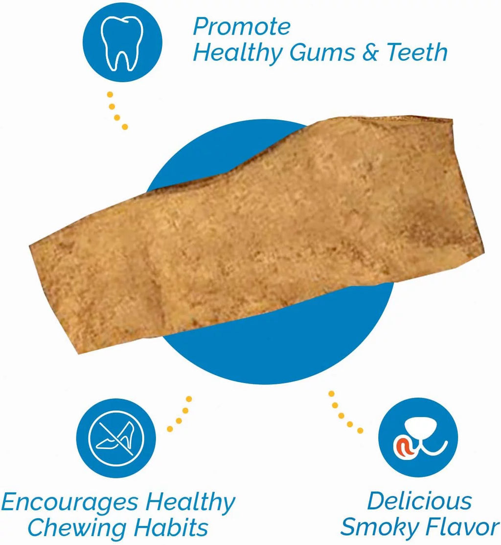 Smoked Flavor Rawhide Chips Dog Chews 2 Pounds R965