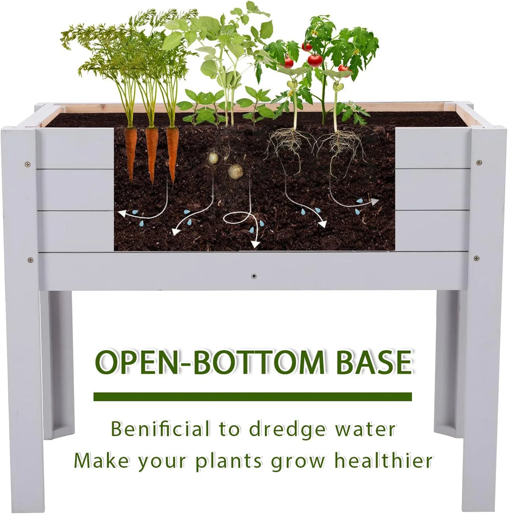 Wooden Raised Garden Bed I35386