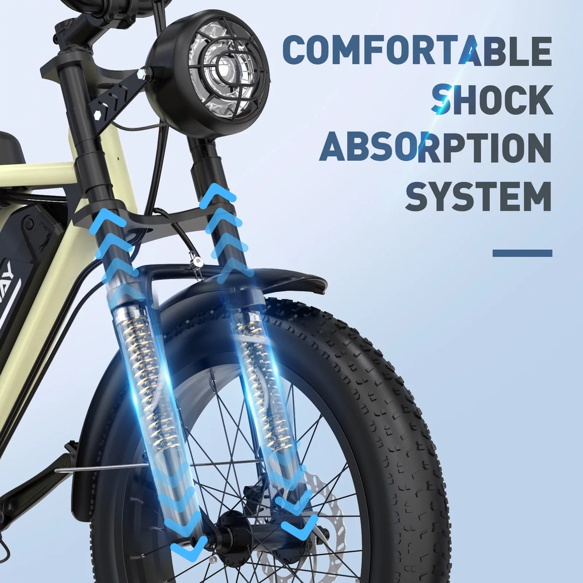 750W Electric Bike 20X4.0 Fat Tire 48V 15Ah Battery A705