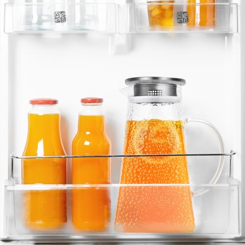 105OZ Borosilicate Glass Pitcher with Lid G7850