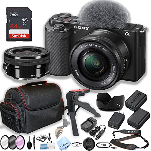 Mirrorless Camera with 16-50mm Lens 30pc Bundle Y290609