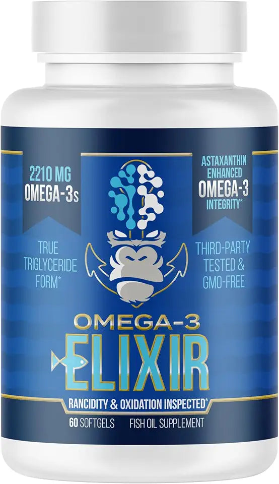 Omega-3 Fish Oil Softgels 60 Softgels L5645