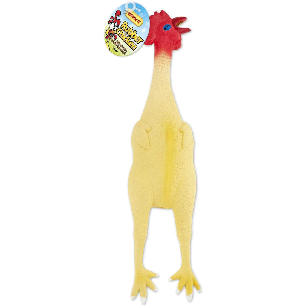 Rubber Chicken Dog Toy Q167