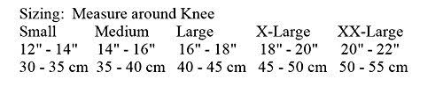 Hg80 Knee Brace, Hinged, Maximum, Medium J14811