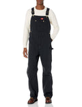 Rinsed Black Bib Overalls P641