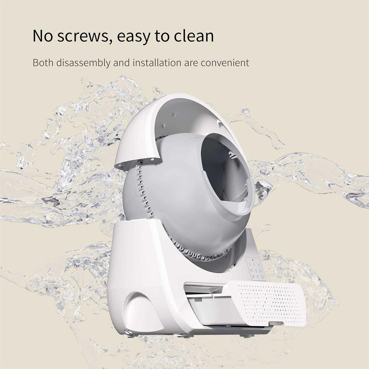 Self Cleaning Automatic Litter Box for Cats 3.3~22lbs G650086