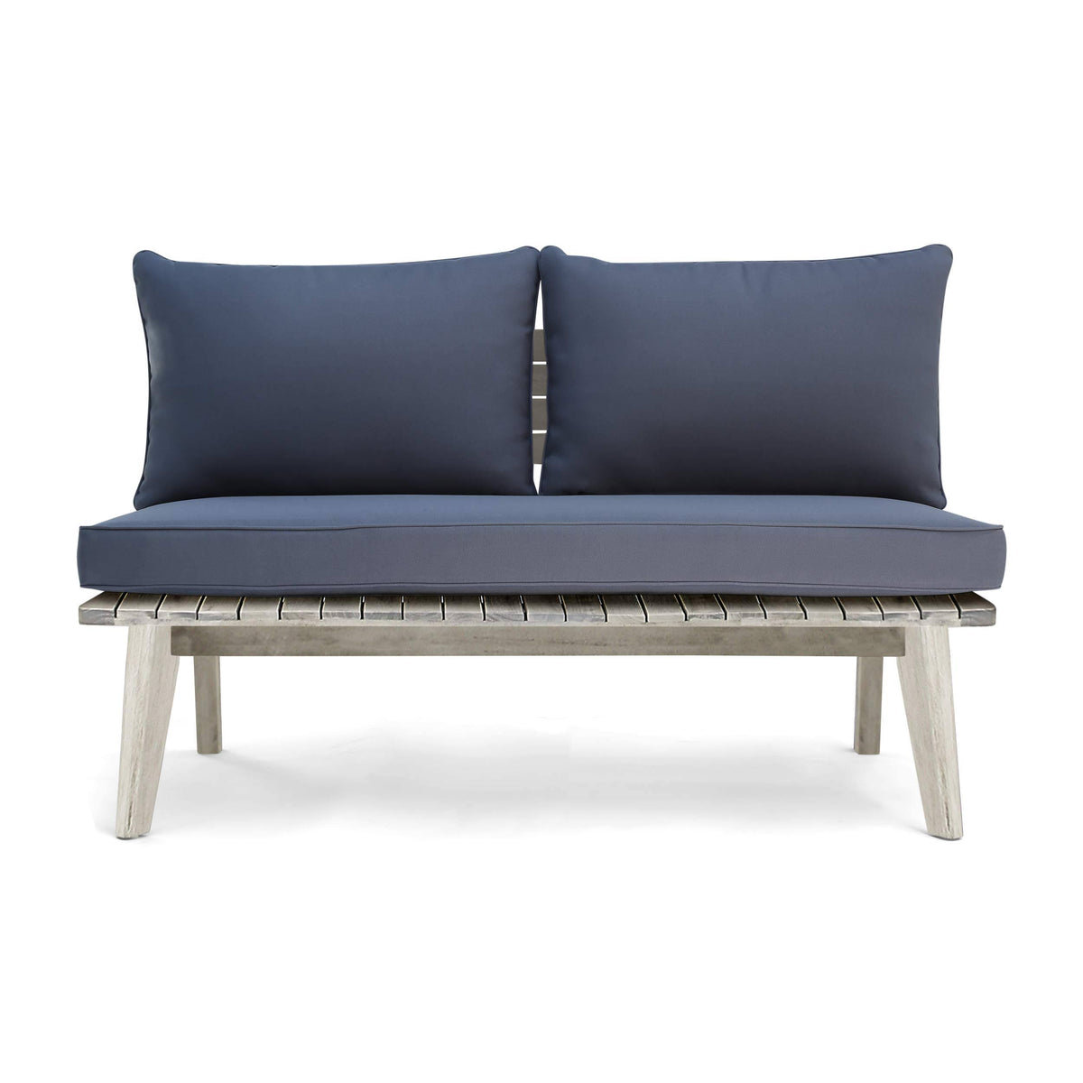 Acacia Wood Loveseat B7383