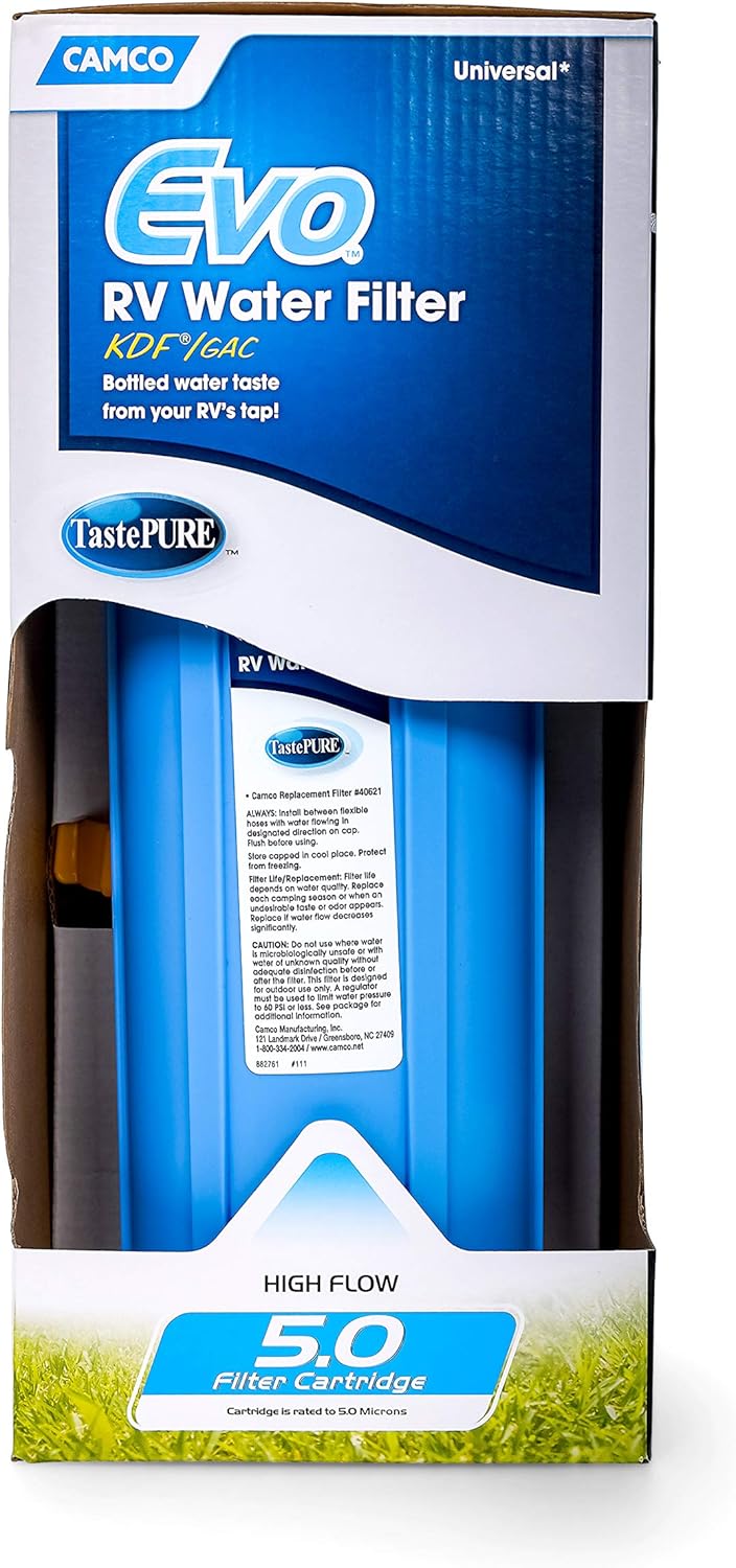 White RV & Marine Water Filter C607