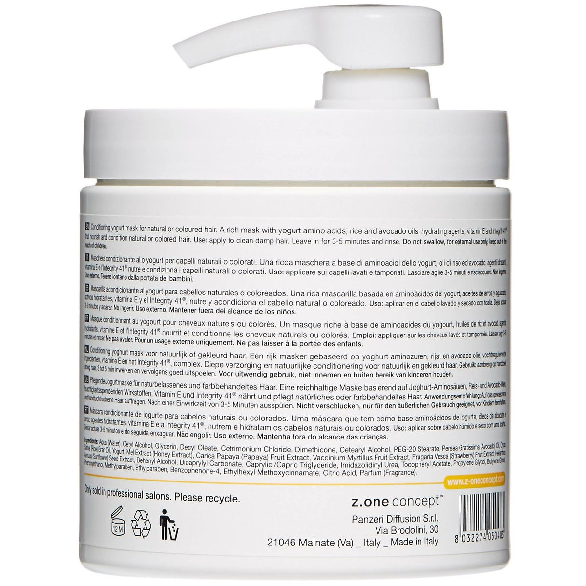 Active Yogurt Mask 16.8 oz Q222019