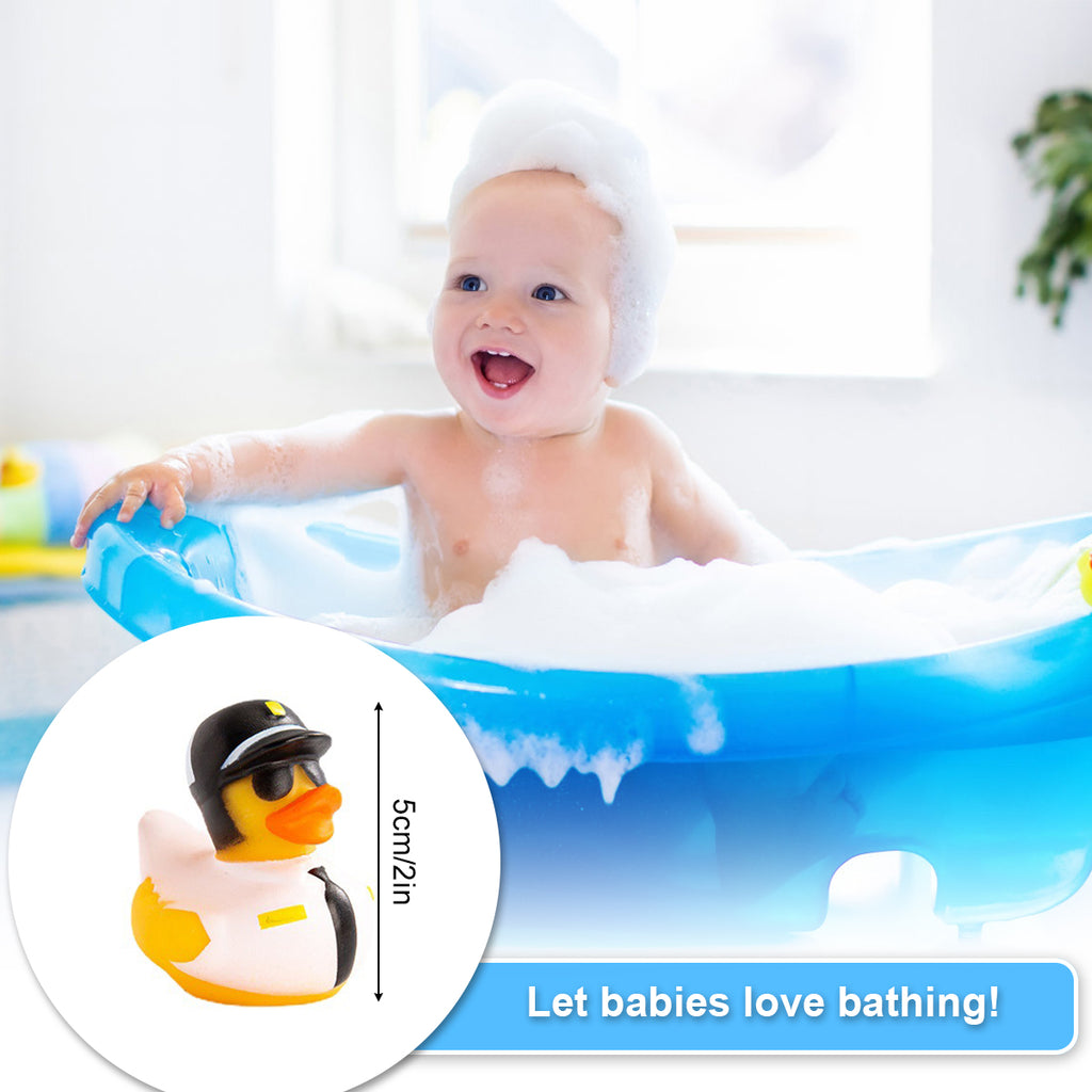 50 Pcs Assorted Rubber Duck Bath Toys E362