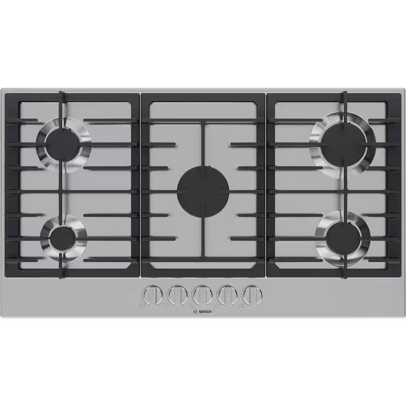 36 in. 5 Burners Stainless Steel Gas Cooktop I33075