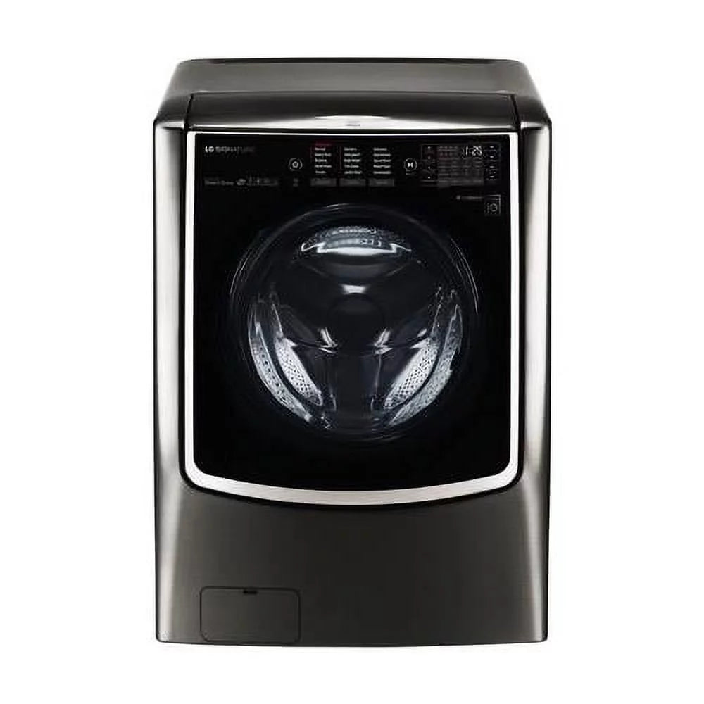 5.8 Cu. Ft. Black Stainless Front Load Washer C2307