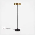 Matte Brass/Black LED Floor Lamp E300