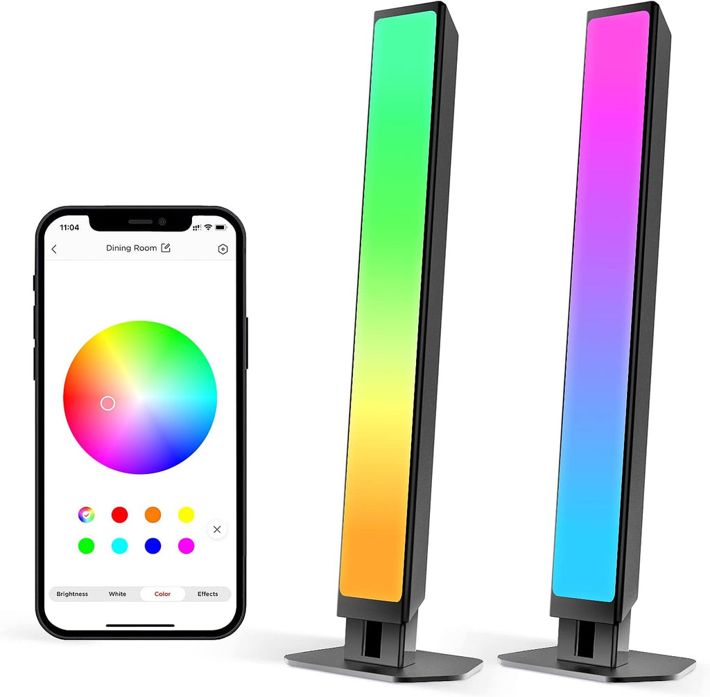 Smart LED Light Bars, RGBW Ambient TV Lighting, Wi-Fi, Pack of 2 S97049