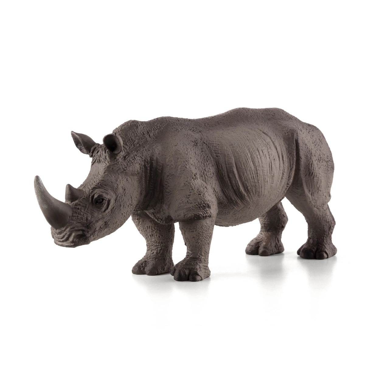 White Rhinoceros Wildlife Figurine L35049