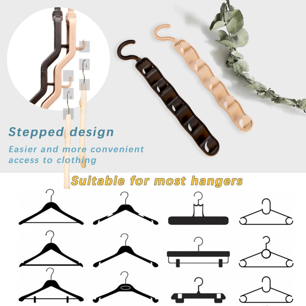 8 Pack Plastic Space Saving Closet Organizers V19785