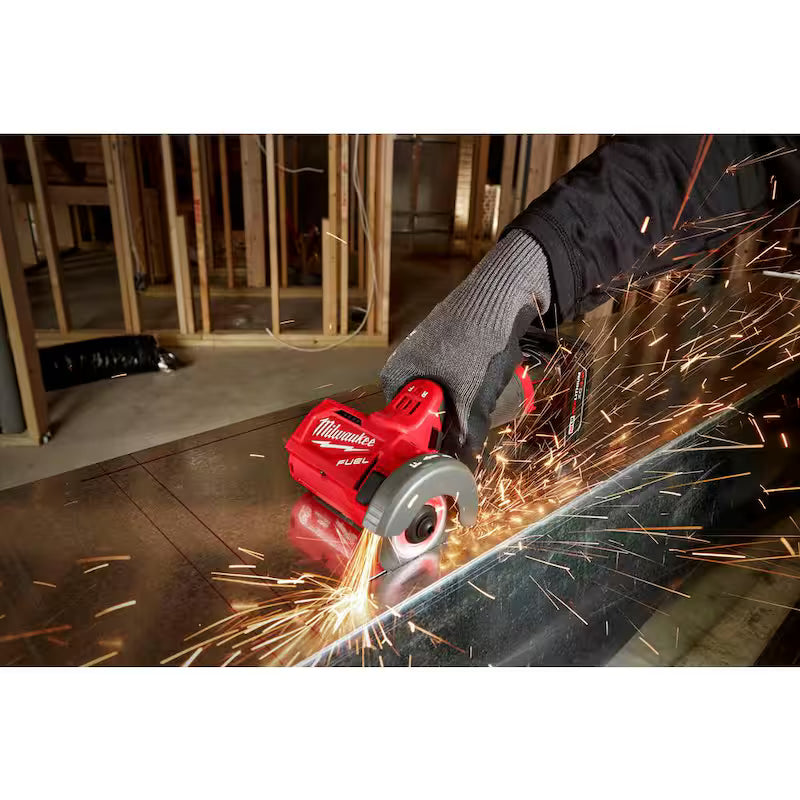 12V Cordless Cut Off Saw Kit with Battery Charger and Blades M68925