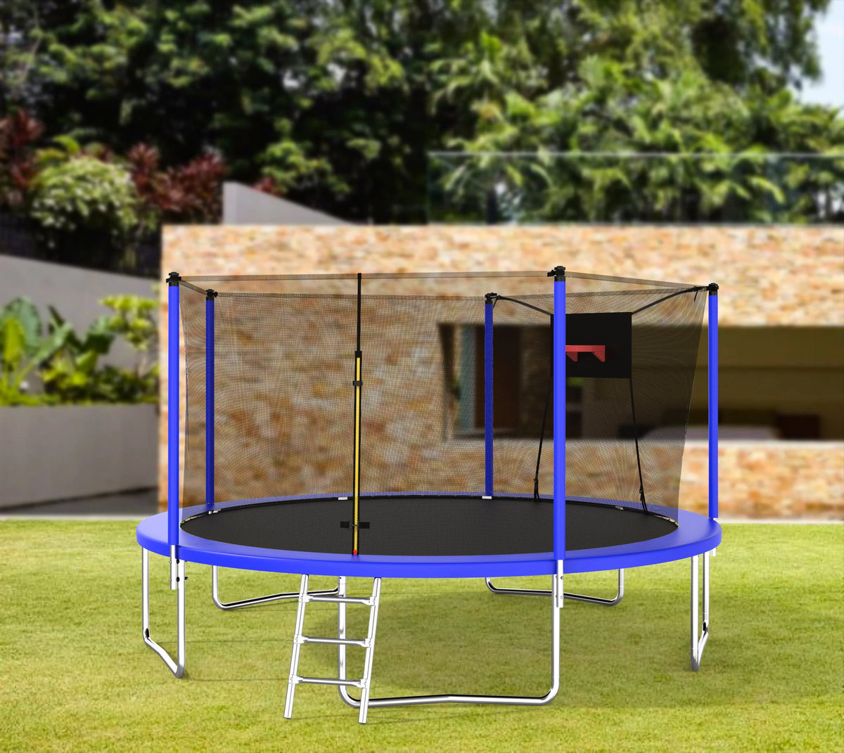 12FT Round Trampoline with Enclosure U197
