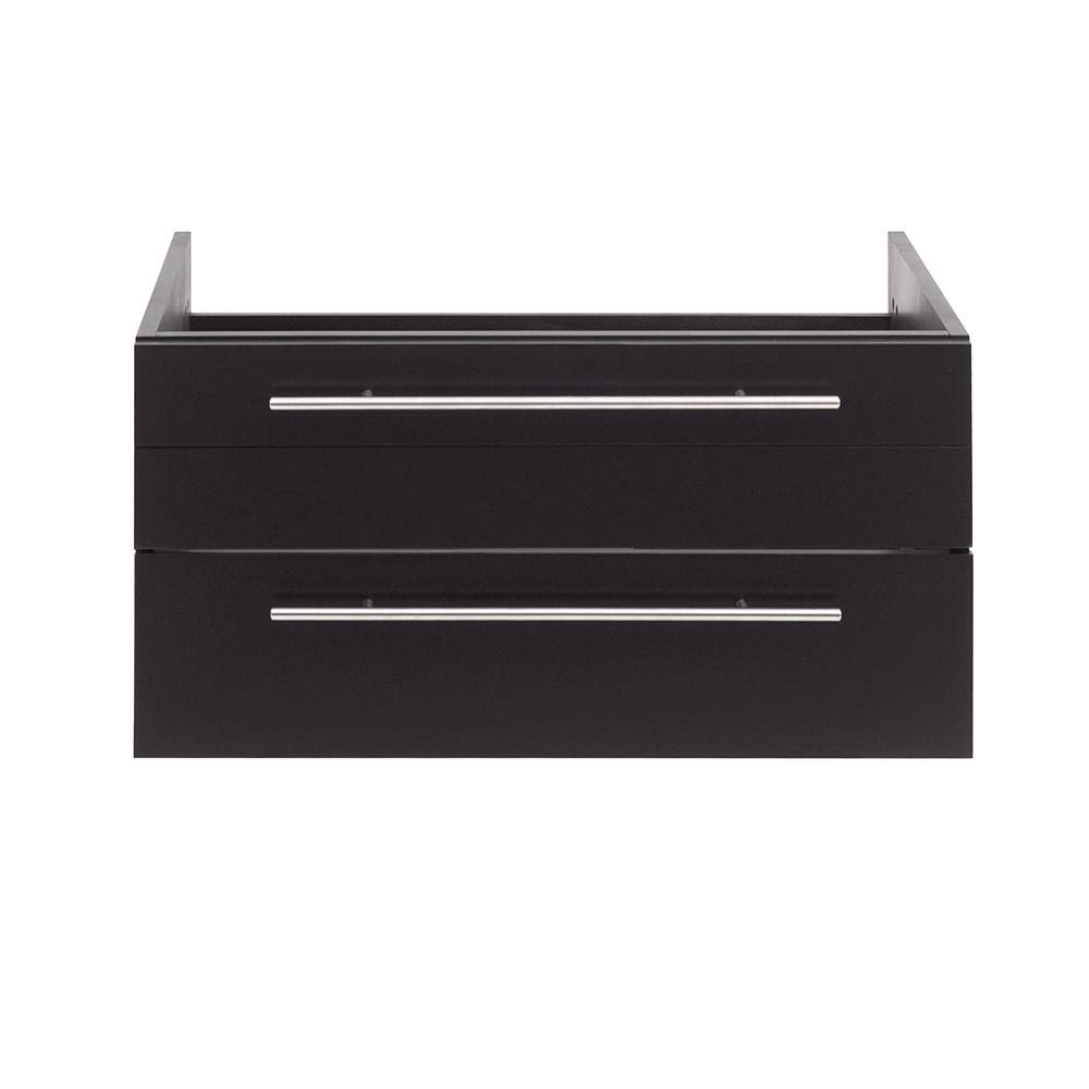 Espresso Wall Hung Undermount Bathroom Cabinet U721017