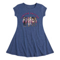 Toddler And Youth Girls Fit And Flare Dress P7148