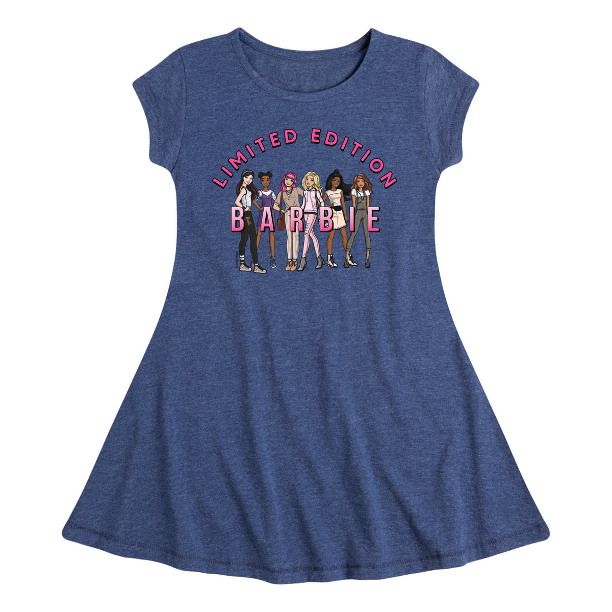 Toddler And Youth Girls Fit And Flare Dress P7148