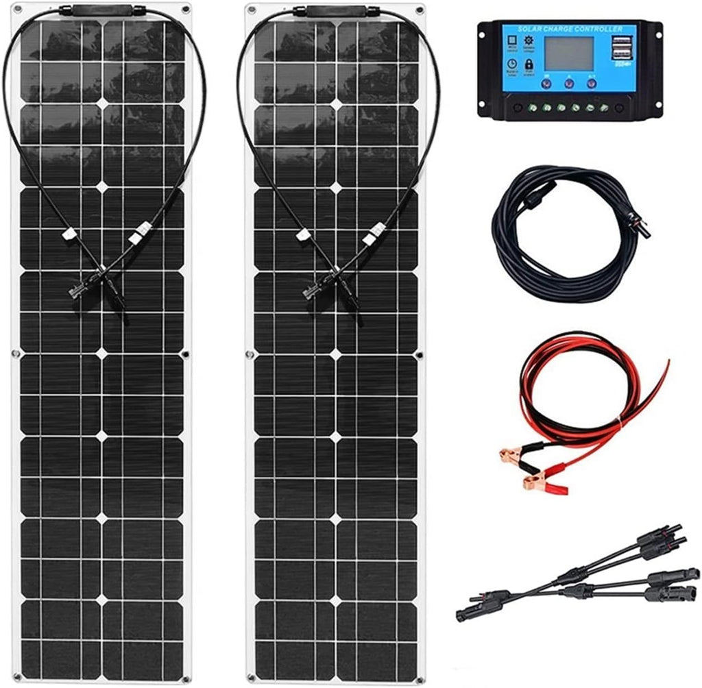 800W Flexible Monocrystalline Solar Panel Kit with 40A Controller V32969