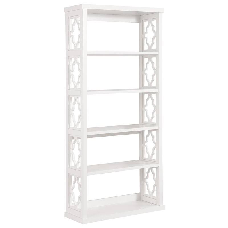 White 5 Shelf Bookcase H97478
