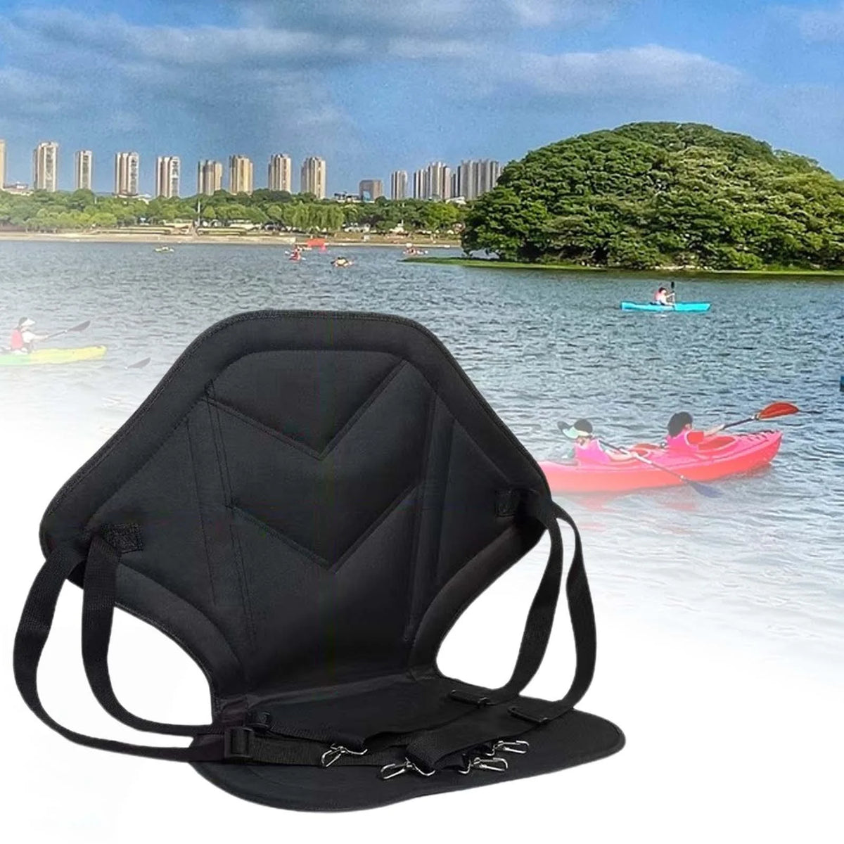 Padded Kayak Seat with Adjustable Strap X645