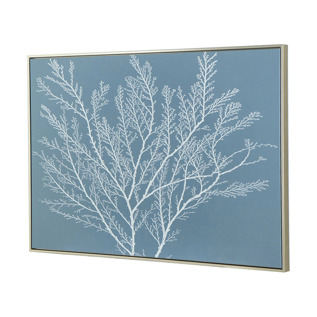 Coral Framed Canvas Wall Art 27.5" x 39.5" D48078