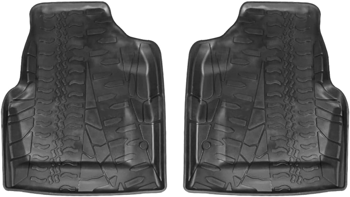 Black Floor Mats Liners Front and Rear Carpet C60325