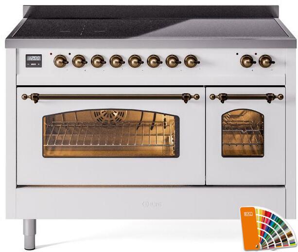 48 Induction Range with Electric Oven E8513
