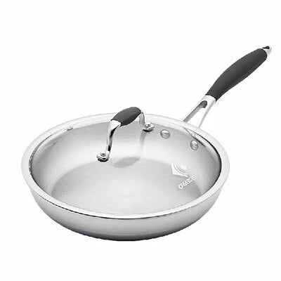 3-ply Stainless-Steel Fry Pan with Glass Lid 26cm U927087